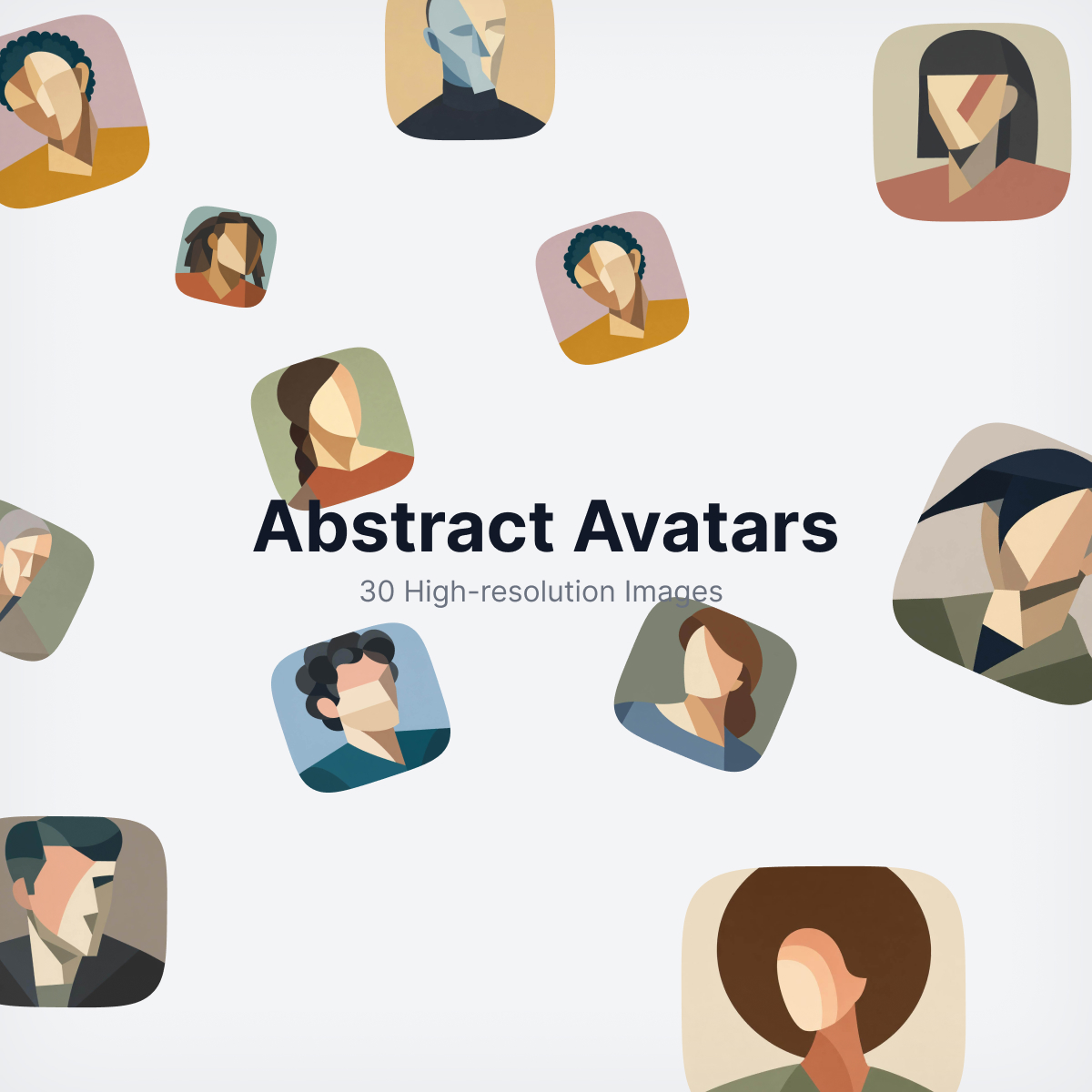 Abstract Avatar Pack Preview