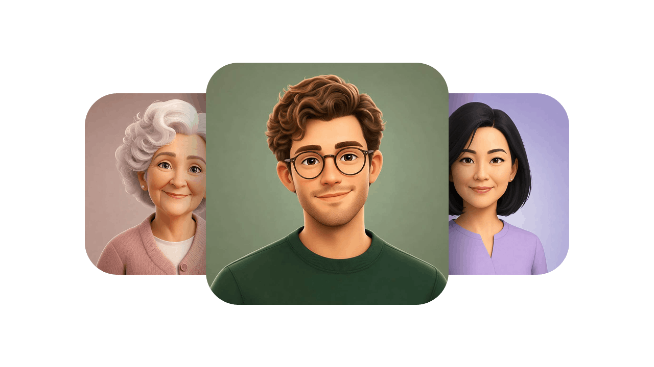 Cartoon Avatars Preview