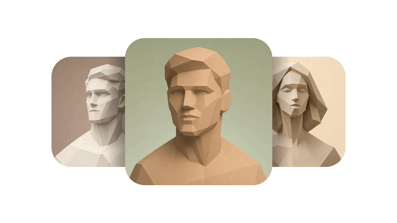Sculpted Avatars Preview